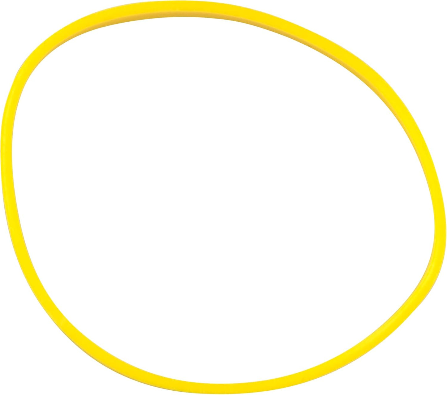 JAM PAPER Colorful Rubber Bands - Size 33 - Yellow Rubberbands - 100/Pack