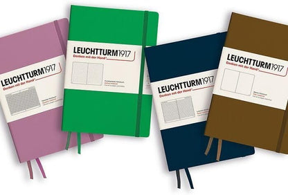 LEUCHTTURM1917 - Notebook Hardcover Medium A5-251 Numbered Pages for Writing and Journaling - Thinking Ahead (Dotted Paper, Spice Brown)