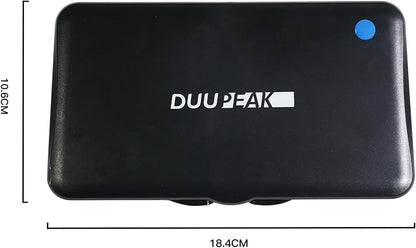 Large Ink Pad for Stamps, 6.14"×3.38" Stamp Pad, Ink Pad for Office, Notarization, and Rubber Stamps (Blue