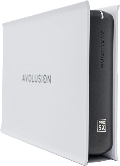 Avolusion PRO-5X Series 10TB USB 3.0 External Hard Drive for WindowsOS Desktop PC/Laptop (White) - 2 Year Warranty (Renewed)