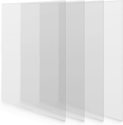 TOTiyea 100 Pack 12 Mil Ultra Clear Binding Presentation Covers, Clear Report Covers for Binding,8.5x11 Inches,Letter Size