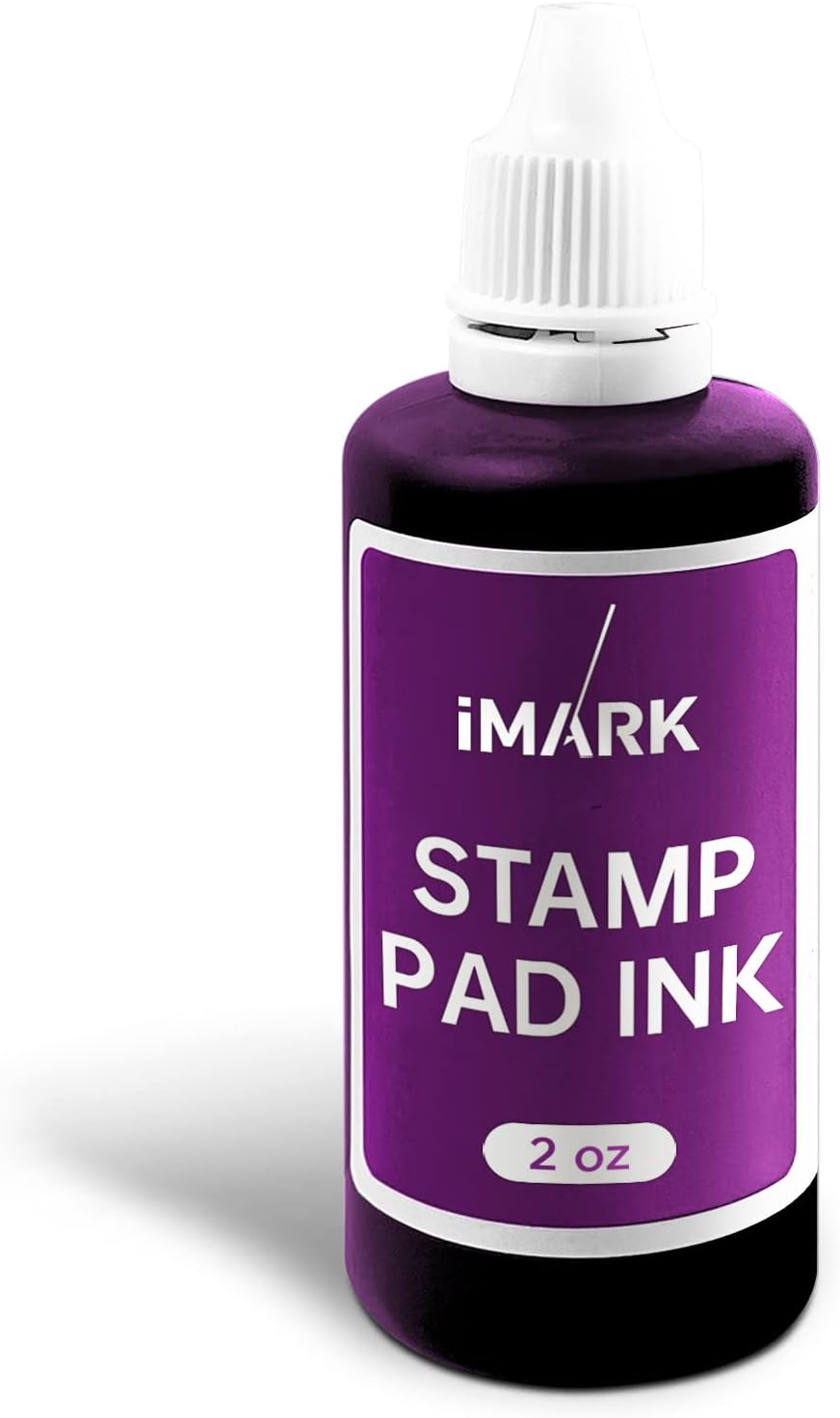 Premium Refill Ink for Self-Inking Stamps, Daters and Stamp Pads (2 oz, Purple)