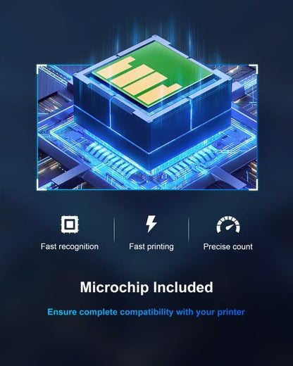 Phaser 6510 Toner Workcentre 6515 Toner Replacement for Xerox Workcentre 6515 Toner Phaser 6510 Toner Cartridge Compatible with Xerox Phaser 6510dni 6510n Workcenter 6515dni 6515dn（5 Pack）