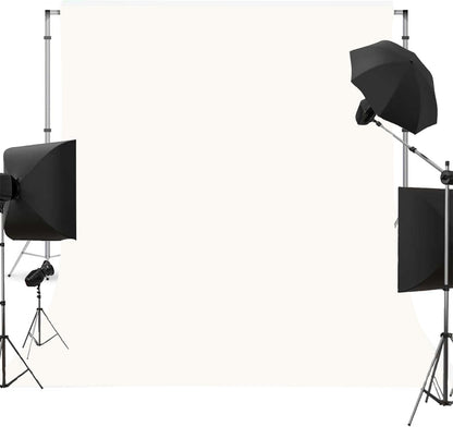 Ivory Photo Backdrop for Photoshoot Ivory Background for Photography Photo Backdrop Curtain for Party 8x10 FT