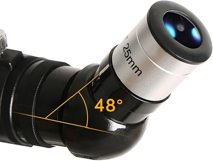 Gskyer Telescope, 70mm Aperture 400mm AZ Mount Astronomical Refracting Telescope for Kids Beginners - Travel Telescope with Carry Bag, Phone Adapter and Wireless Remote.