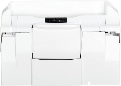 San Jamar Summit Paper Towel Dispenser Hybrid Dispenser for Bathroom, Kitchens, and Restaurants, Plastic, 10.25 x 16.75 x 13.25 Inches, White
