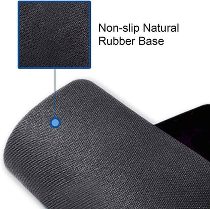 Non-Slip Rubber Mouse Pad， 2026 Calendar Horizontal Version Calendar Black Mouse Mat Mouse Pad Office Gaming Mousemat 9.5 inch x 7.9 inch