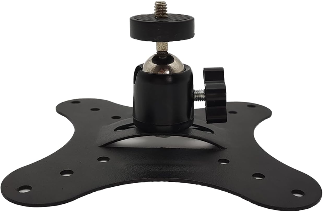 Vertically Mounted Projector Bracket Wall-Mounted Universal Ceiling Wall Projector, 1/4" Screw, Camera Bracket mini （2.36in）