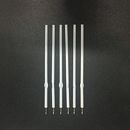 20 pcs 1mm Black Color Replaceable Ballpoint Pen Refill School Office Supplies(4.2 inch)