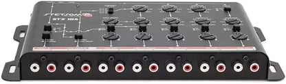Stetsom STX 104 PRO - Crossover, 5 Way Channels, Digital Electronic Car Audio, Output Signal Processor, Car Audio Crossover High Precision, Audio Crossover, Crossover Adjustment, Audio Equalization