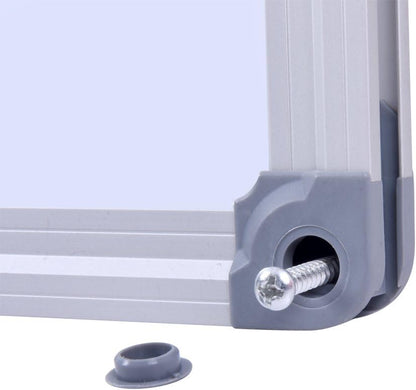 2 Pack 40" x 30" Magnetic Dry Erase Board with Removable Marker Tray| Commercial Quality Wall-Mounted Aluminum Message Presentation White Board for Office, Students & Teachers