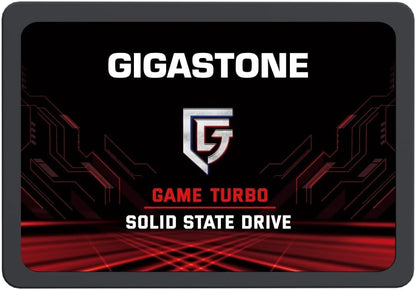 Gigastone SATA SSD 256GB 2.5 inch SSD 520MB/s Upgrade Laptop PC Memory and Storage PS4 HDD Replacement 2.5" Internal Solid State Hard Drives SATA III SLC Cache 3D NAND Game Turbo Performance