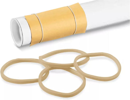 Rubber Band Depot, Size #10 - Rubber Band Measurements: 1-1/4" x 1/16'' - Approximately 850 Rubber Bands Per Bag - 1/4 Pound Bag