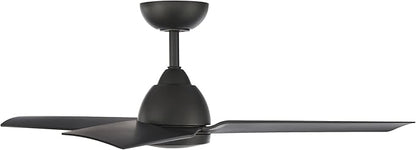 WAC Lighting F-001-OB Mocha 54" Outdoor Ceiling Fan & Remote, Oil Rubbed Bronze