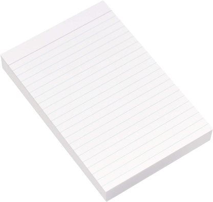 Home Advantage Vertically Ruled White Mini Index Cards, Note Cards (4x6)