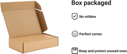 25 Pcs Book Board, Binder Board, Cover Board, Heavy Duty Chipboard for Book Binding, DIY Cardboard (Brown, 9 x 6 Inch 80PT)