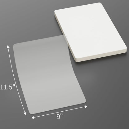 Clear Thermal Laminating Pouches – 9 x 11.5 Inch, 5 mil Thick (100 Pack) – Professional-Grade Lamination Sheets for Documents, Photos & Crafts – Fits 8.5 x 11 Letter Size Paper - [5mil 100 Packs]