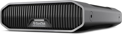 SanDisk Professional 12TB G-Drive Enterprise-Class External Desktop Hard Drive - 7200RPM Ultrastar HDD Inside, USB-C (10Gbps), USB 3.2 Gen 2, Mac Ready - SDPHF1A-012T-NBAAD