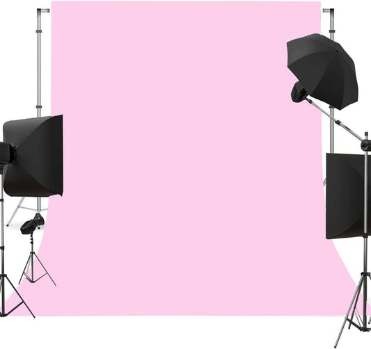 Pink Photo Backdrop for Photoshoot Pink Background for Photography Photo Backdrop Curtain for Party 6 x 9 FT