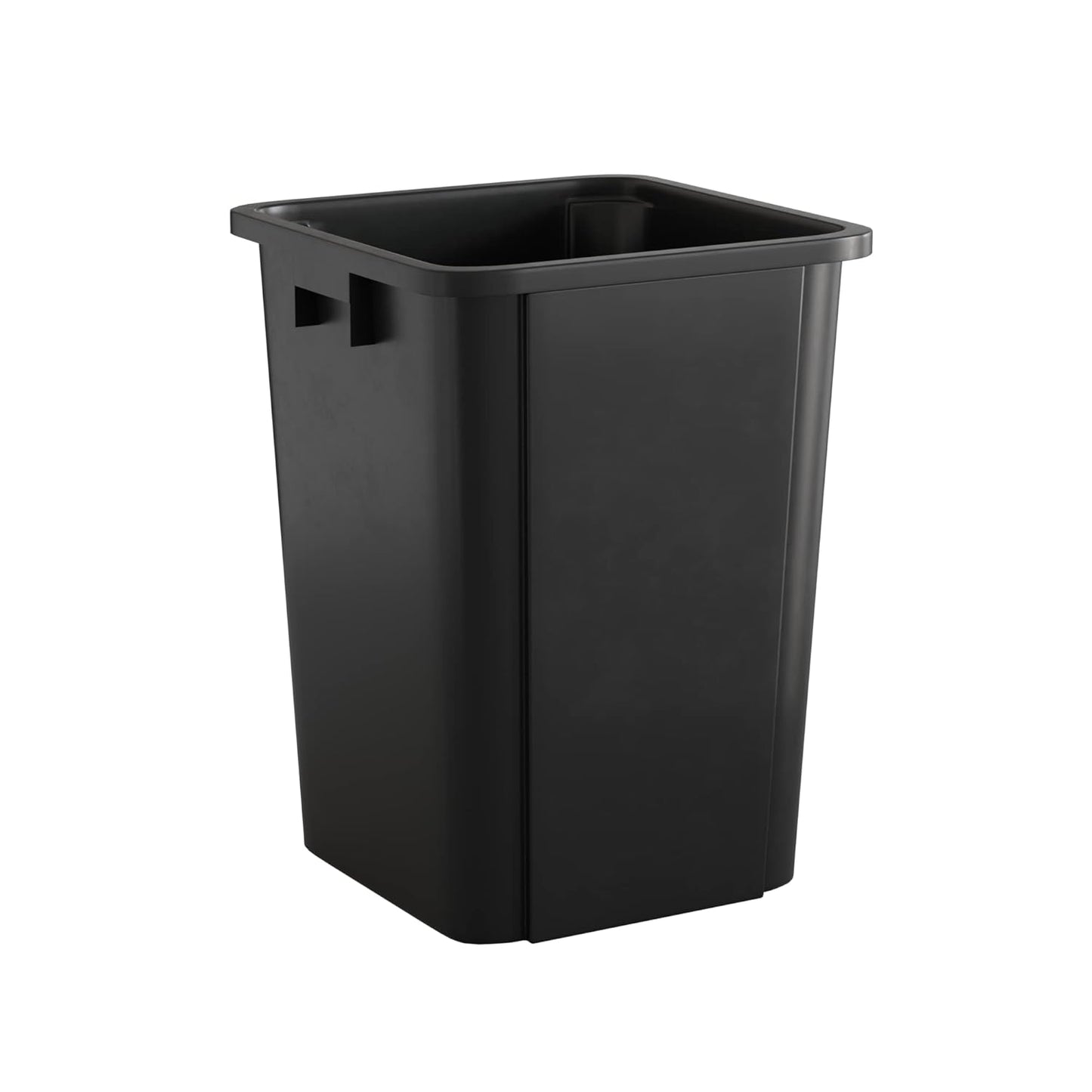 19 Gallon Black Square Commercial Trash Can