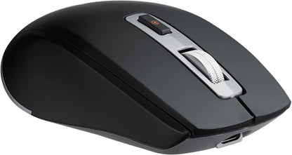 TMICE TKM01A Wireless Bluetooth Mouse Shots Controller Dual Mode (Bluetooth 5.0/ Wireless 2.4GHz) TikTok Controller and Mouse for iPhone, iPad, iOS, Android, Windows Black