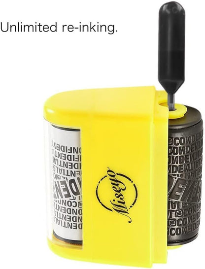 Miseyo Roller Stamp Refill Ink - 3 Pack - Black Ink