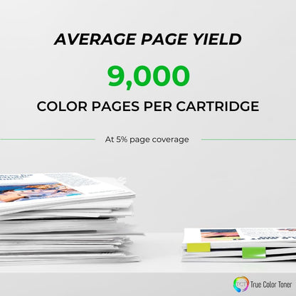 TCT TN439 Color Toner Cartridge 3 Pack - Compatible Replacement for Brother TN439 TN-439 Ultra High Yield Works with Brother HL-L8360CDW L8360CDWT MFC-L8900CDW L9570CDW (Cyan Magenta Yellow)