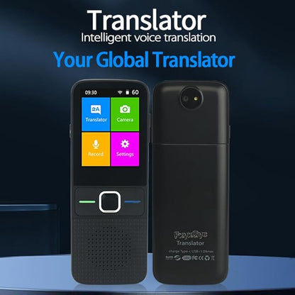 Language Translator Device, Portable Instant Translator Device Supports WiFi/Bluetooth/Offline Two-Way Real-Time Online 137 Languages Smart Language Translator for Travel Business Learning 25 Upgraded