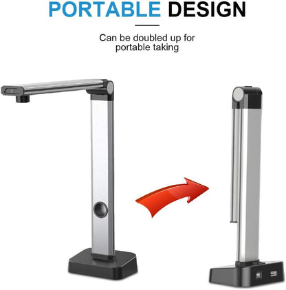 JOYUSING 14MP HD Document Scanner, Capture Size A3, Smart Multi-Language OCR, Convert to PDF/Word/Txt/Excel on Windows and PDF on Mac System