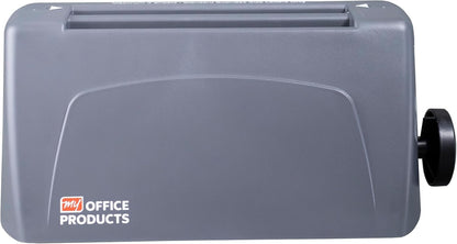 P6500 My Office Products Desktop Paper Folder Folding Machine; Letter or Half Fold; Sets of 1-3 Sheets, 8.5 x 11 Inches, 68 to 90 GSM, 18 to 24 Pounds Bond Paper; 1800 Sheets per Hour