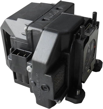 Projector Lamp for Epson EL PLP67/V13H010L67 EB-S02 EB-S02H EB-X11 EH-TW480 EH-TW550 EB-X12 EB-X02 EB-S01 EB-S11 EB-S12 Home Cinema 500 707HD 710HD 7 50HD H436B H433B EX3210 EX3212, with Housing