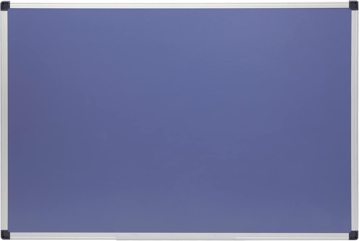 Amazon Basics 24" x 36" Monthly Whiteboard Calendar with Cork Board, Wall Mounted, Easy to Install, Silver Aluminum Frame