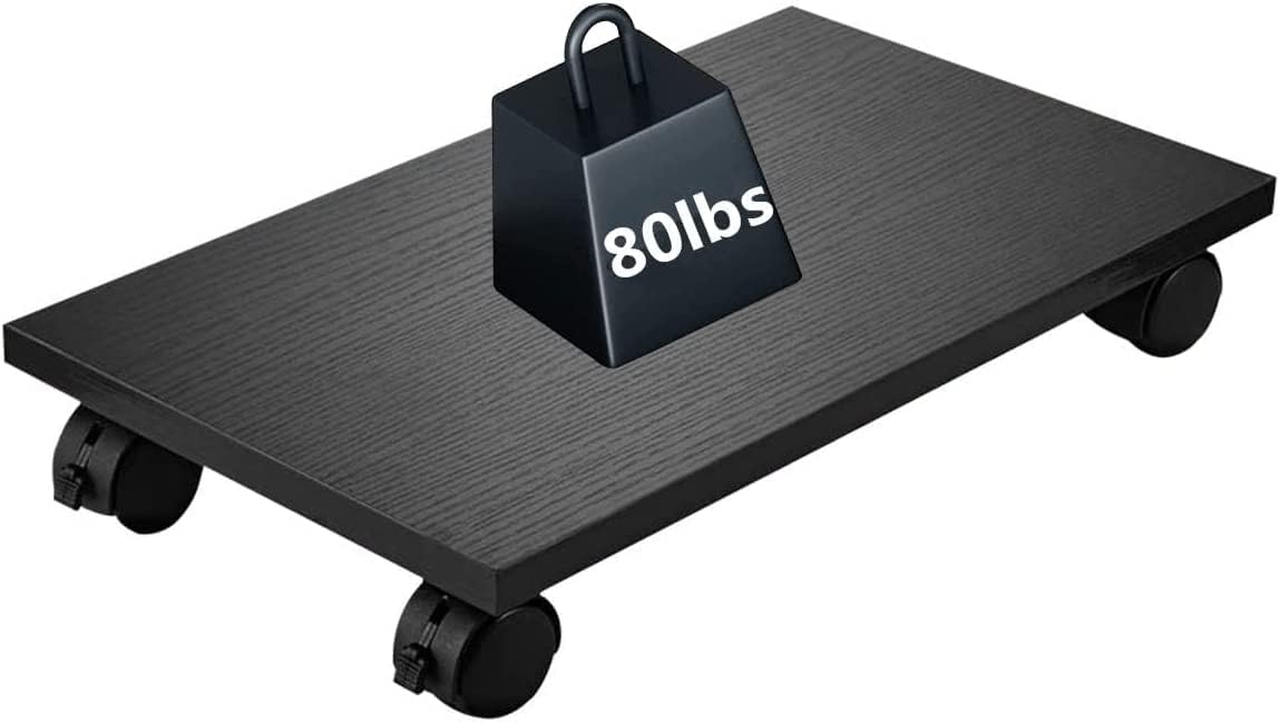 PC Stand for floor Computer Tower Stand With Wheels - CPU Holder for Under Desk