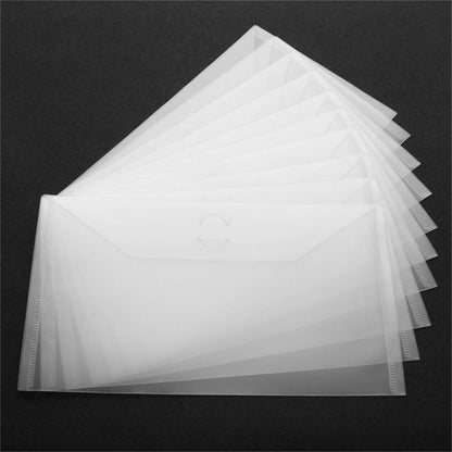 5.9 x 9.9 inch Large Stamp & Die Storage Pockets Resealable Clear Plastic Seal Bags Storage Case for Cutting Dies Stencil Album Stamp Crafts for DIY Scrapbooking Paper Card Craft Cutting Die