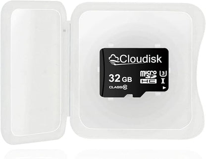 Pack of 2 Micro SD Card 32GB Flash Memory Card Micro SDHC with SD Adapter and Card Reader, C10, A2, U3, UHS-I (32 GB)