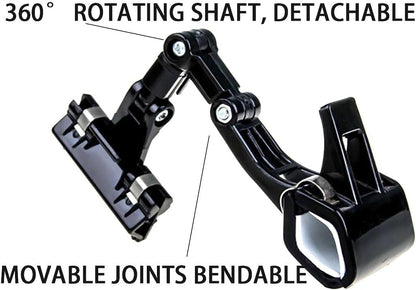 3pcs Sign Clips Clip Holder Sign Holder Clip Paper Holder for Table Top Clip On Sign for Paper Holder Computer Monitor Handy Artist Supplies Holder(Black)