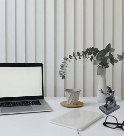 Medieval Knight Pen Holder Office Desk Decor Birthday Gifts for Men Father Husband Unique