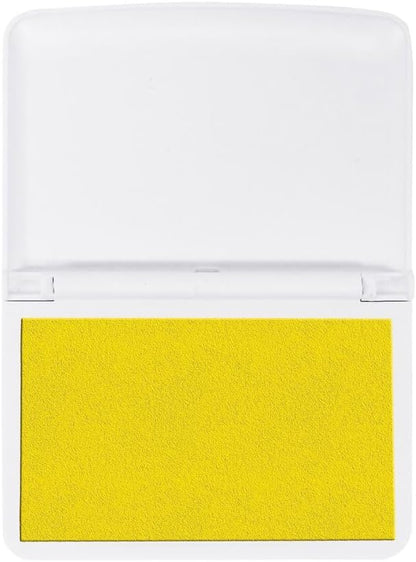 COLOP Make Series, Ink Stamp Pads, with Non-Toxic Premium Ink, Water-Based Acid-Free (Sunny Yellow- Small)