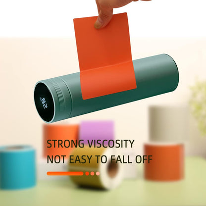 PARLAIM 5 X 3 inch Rectangle Inventory Labels Color Coding Stickers, 250PCS Permanent Sticker for Warehouse Moving Box Square Label (Salmon)