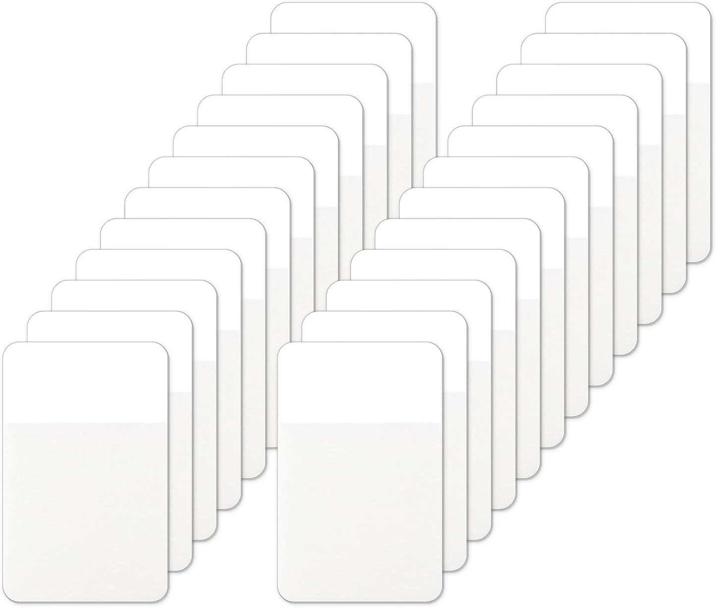 Sticky Index Tabs, Page Markers Writable File Tabs Flags for Notebooks, Binders, File Folders, Books 1.6 x 1 Inch, White (480 Pieces)