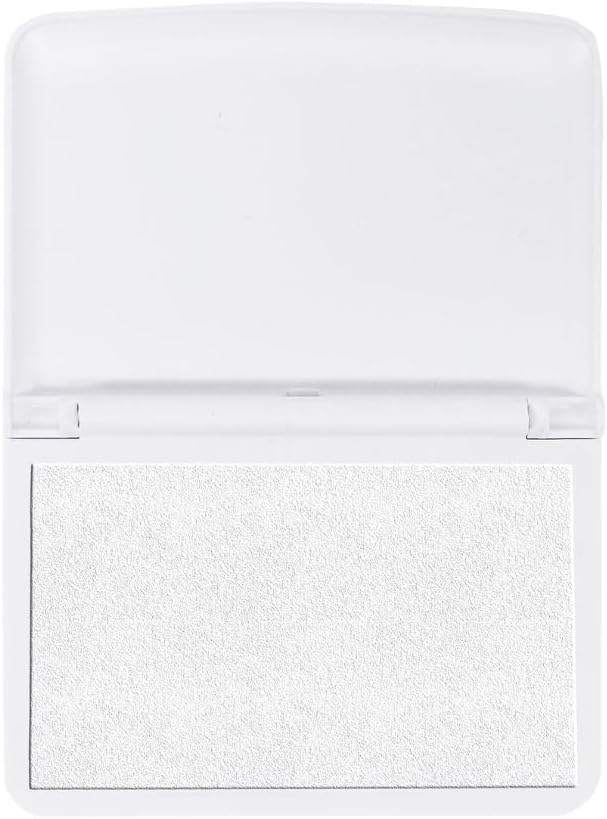 COLOP Make Series, Ink Stamp Pads, with Non-Toxic Premium Ink, Water-Based Acid-Free (Frozen White, Make 1-1-15/16" x 3-1/2")