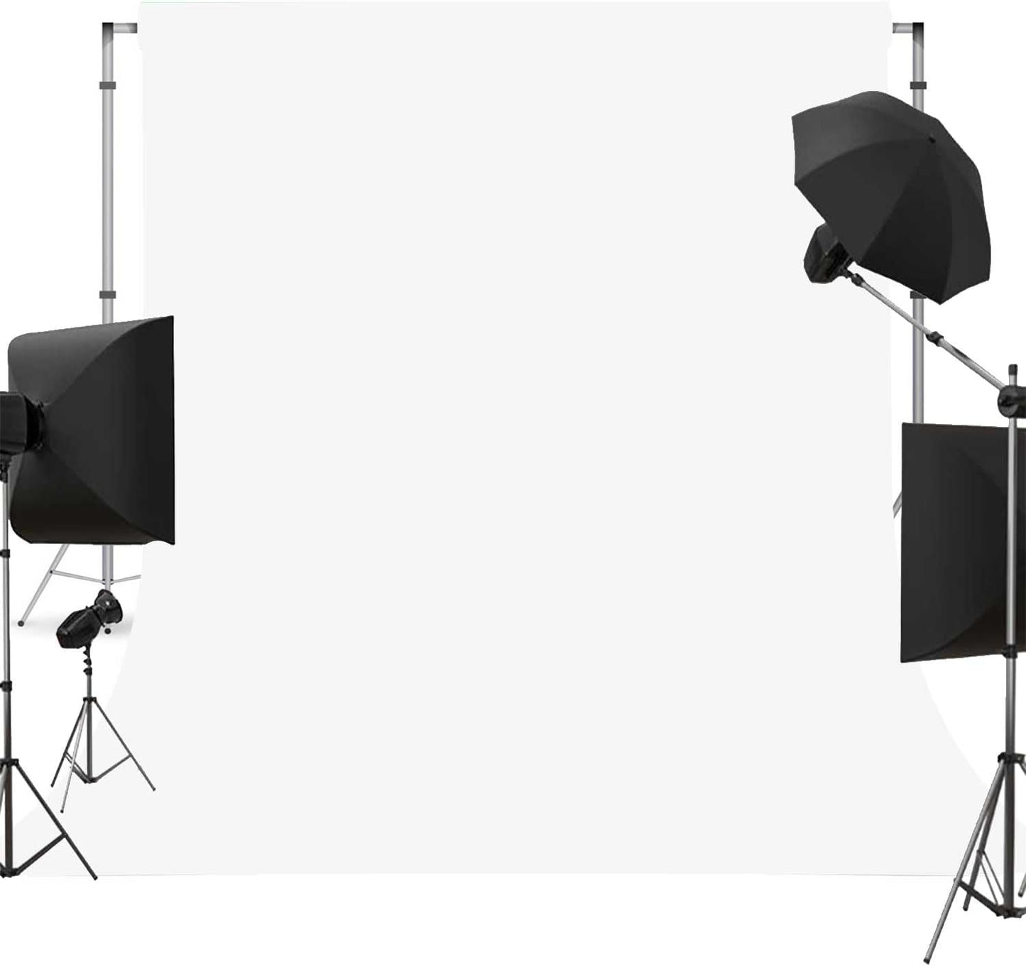 White Photo Backdrop for Photoshoot White Background for Photography Photo Backdrop Curtain for Party 10x20 FT