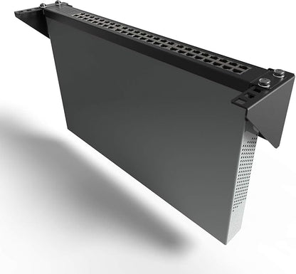 JINGCHENGMEI 5 Packs of 3U Vertical Wall Mount Patch Panel Bracket -Steel Networking Euipment Rack for 19" Network, Server and Data Equipment (5)