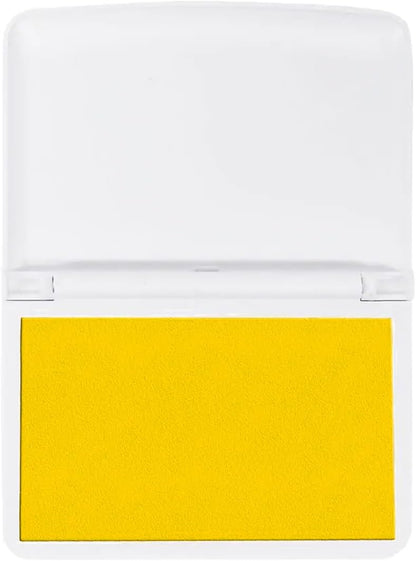 COLOP Make Series, Ink Stamp Pads, with Non-Toxic Premium Ink, Water-Based Acid-Free (Sunny Yellow- Medium)