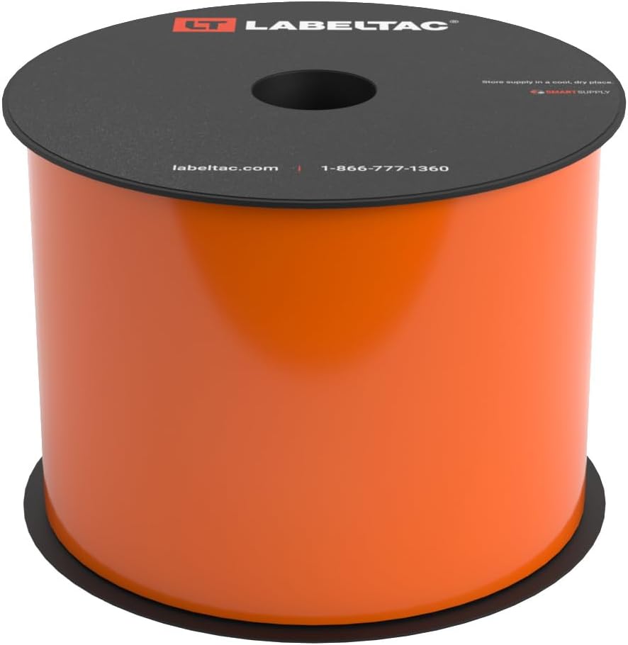 LT4/LT4P/LTPX Label Supply 3.5" x 150' Orange