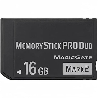 MS 16GB (MARK2) Original Memory Stick Pro Duo High Speed 16gb PSP Camera Memory Cards