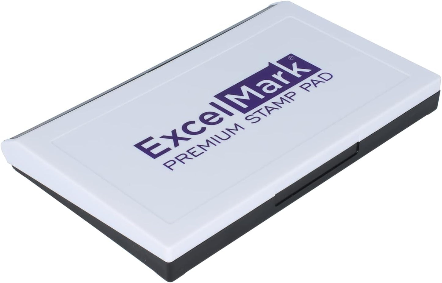 ExcelMark Rubber Stamp Ink Pad Extra Large 3-7/8" x 7" (Purple)