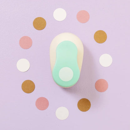 Craftelier - 5/8 Inch Circle Punch with Lever Press | Shape Hole Puncher for Paper Crafts | Round Hole Punch to Create Scrapbooks, DIY Cards & Journals | Mini Hole Punch for Paper & Cardstock.