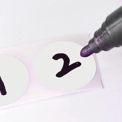 SHYGO® 1“White Circle Dot Stickers Color Coding Labels, 1000PCS 2 Rolls