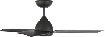 WAC Lighting F-001L-OB Mocha 54" Outdoor Ceiling Fan with LED Lights & Remote, Oil Rubbed Bronze